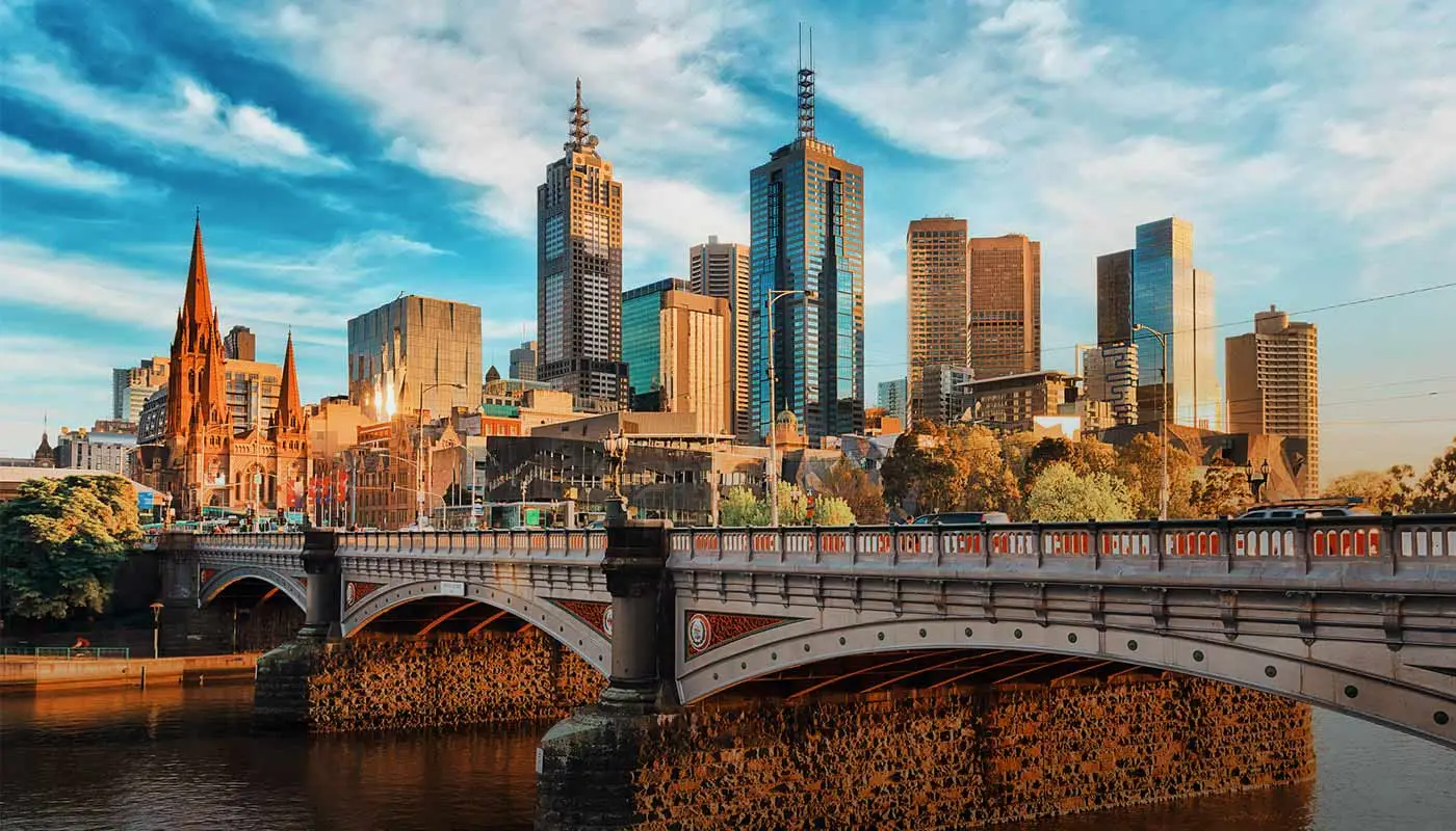 Melbourne Like a Local: Adventures in Australia’s Coolest City - Image of Melbournes Yarra River Bridge with Skyline